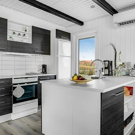 Stunning In With Kitchen Feriehus Hejls